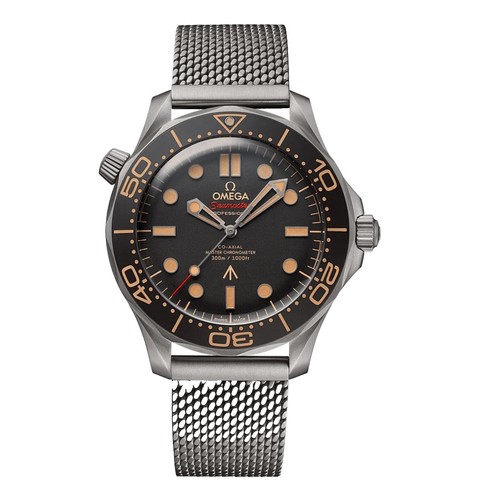 Omega Seamaster James Bond 007 No Time To Die NTTD OE Titanium