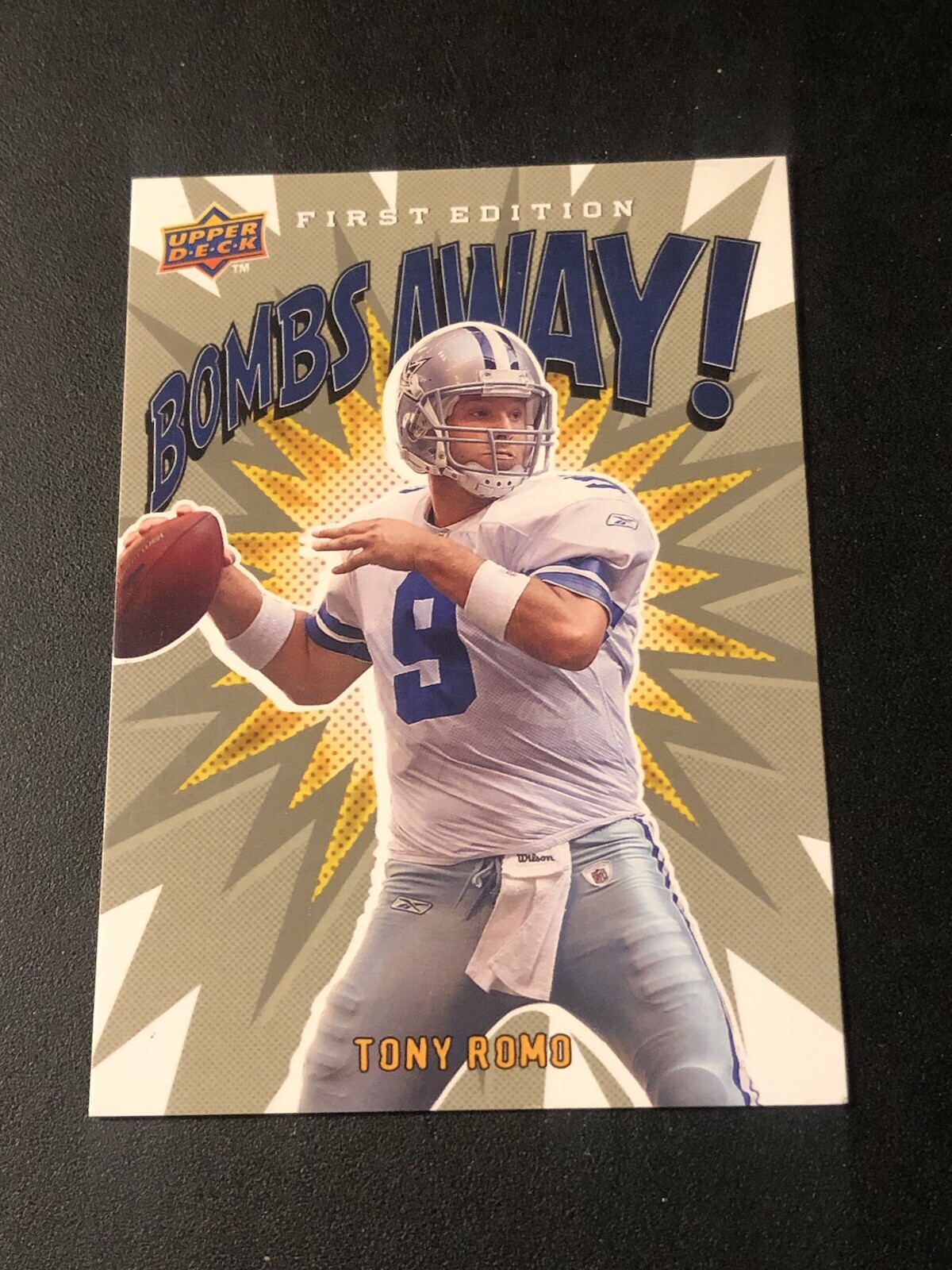 2009 Upper Deck First Edition Bombs Away Tony Romo #BA-22