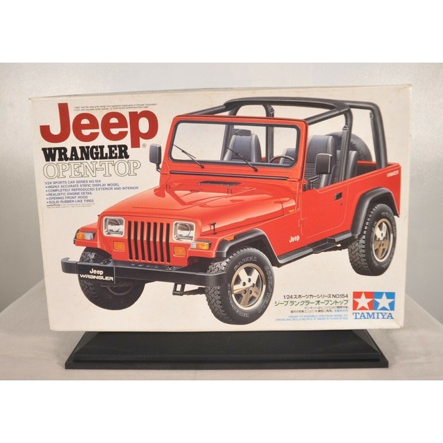 jeep wrangler plastic model kit