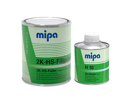 Set 1,25 L Mipa 2K-HS-Fillprimer - 2K-HS-Nass-in-Nass Füller 5:1 hellgrau (ca. R