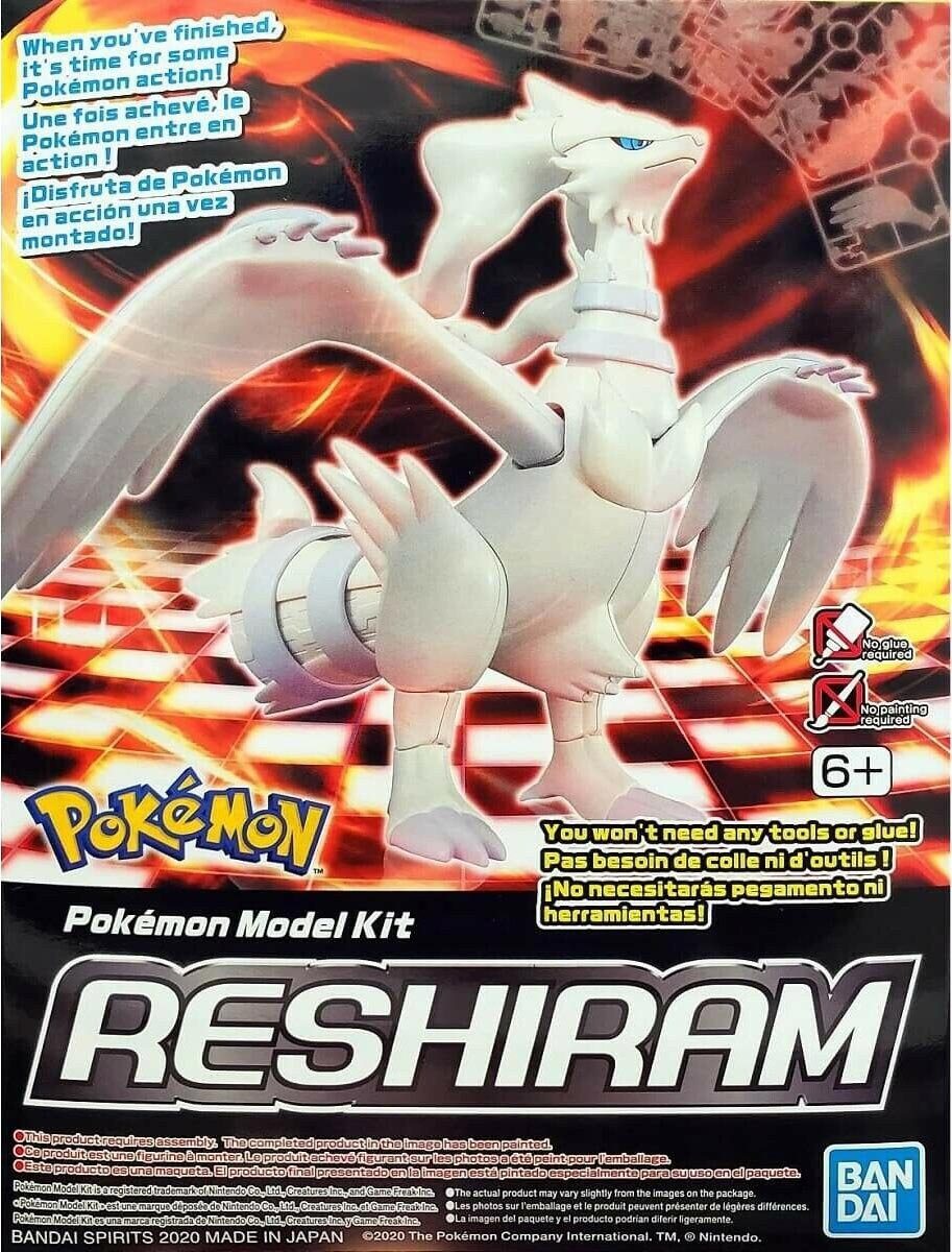 Bandai Hobby Pokemon Model Kit Reshiram – Replay Toys LLC