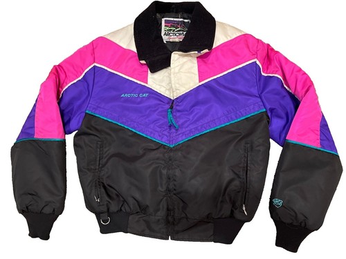 Gilet Con Patch Vintage Ski-Doo Arctic Cat - Giacca Motoslitta Usata