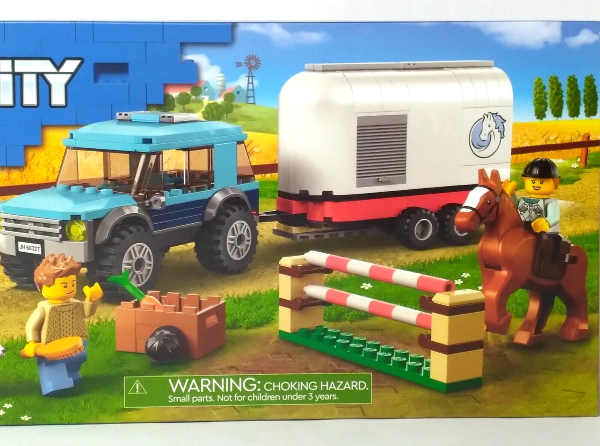 LEGO CITY HORSE TRANSPORTER 60327 RETIRED 2021 Building Toy 196