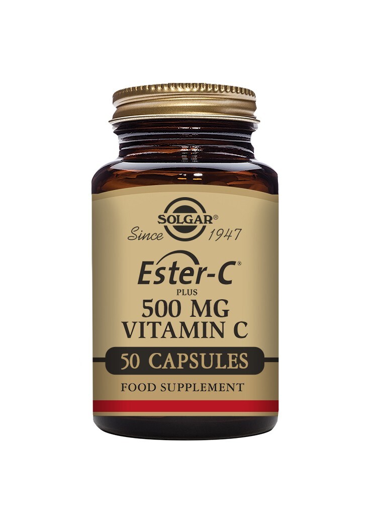 Solgar Ester C Plus 500mg Vitamin C 50 Vegetable Capsules
