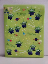 Disney Toys Story Clear File Folder 10 Pocket - Aliens