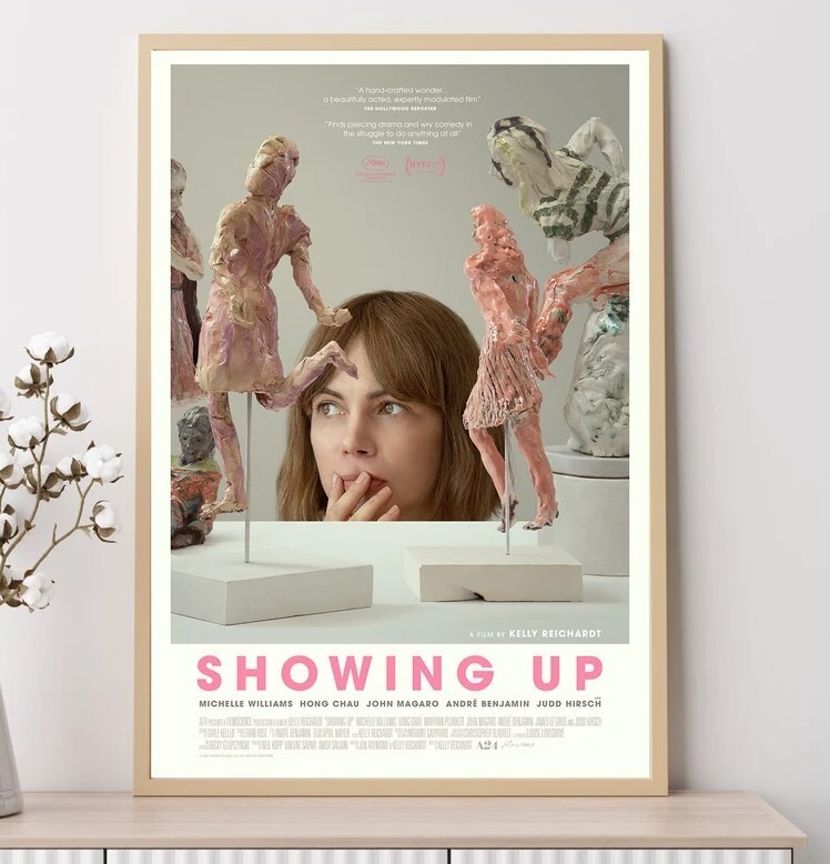 Showing Up--Movie Poster, Art Prints, Home Decor,Wall Art