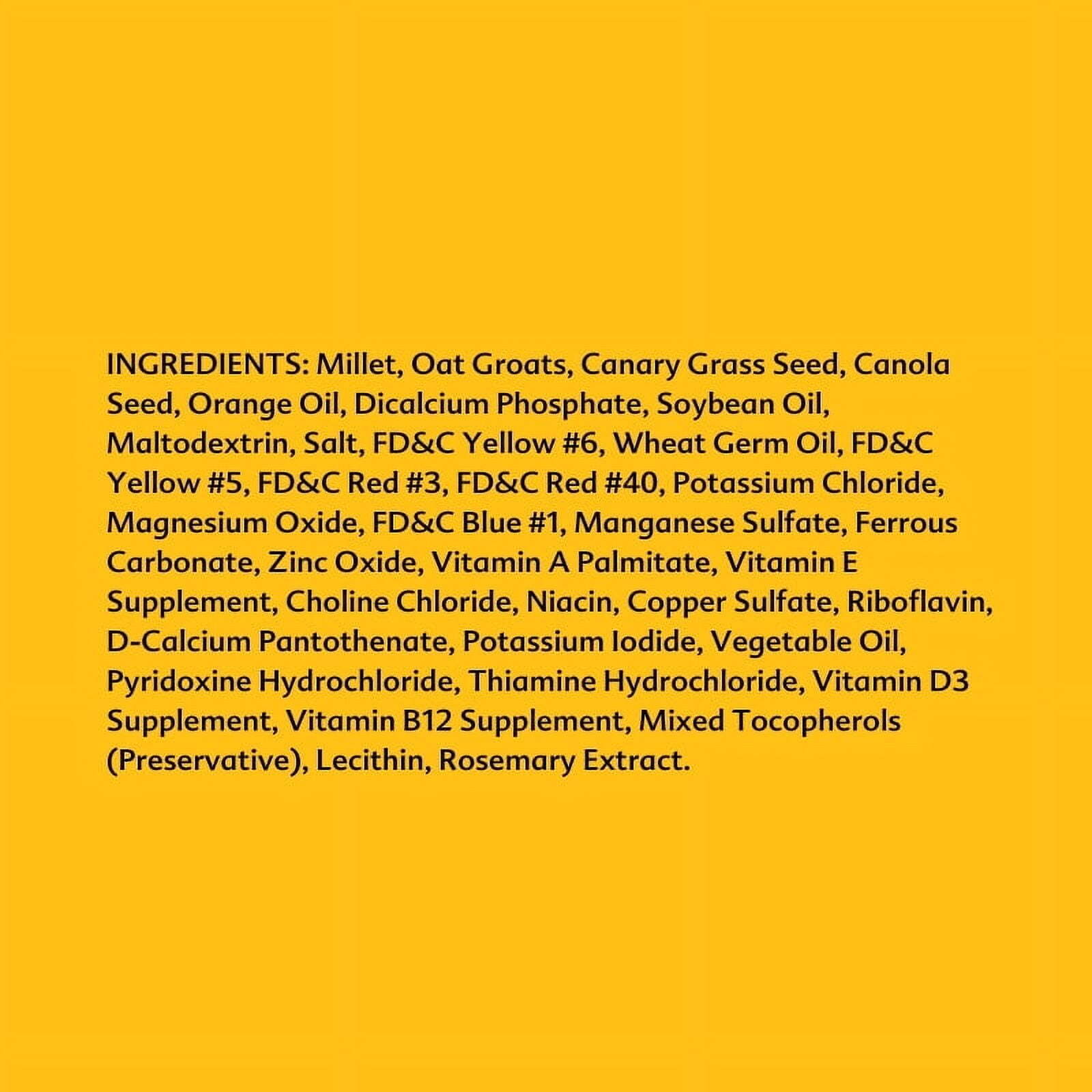  Daily Blend Nutrition Diet Bird Food for Parakeet, Canary and Finch 10 Pounds