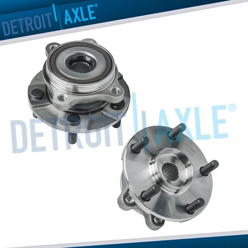Pair Front Wheel Hub Bearings for Toyota RAV4 Prius V Scion xB tC Lexus