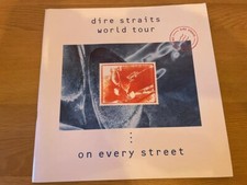 Dire Straits Programme Including Merch Flyer And Ticket