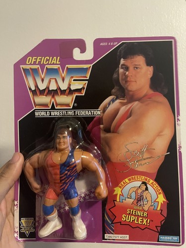 ** NEW ** Hasbro Official WWF WWE Scott Steiner 19...