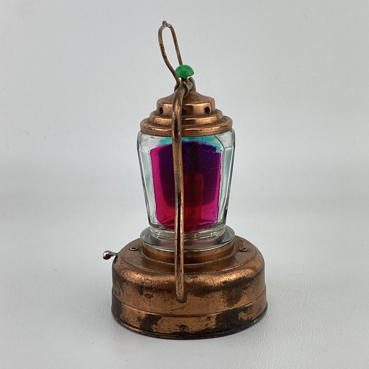 Tiger Brand Vintage Battery Miniature Lantern Flashlight Hong Kong