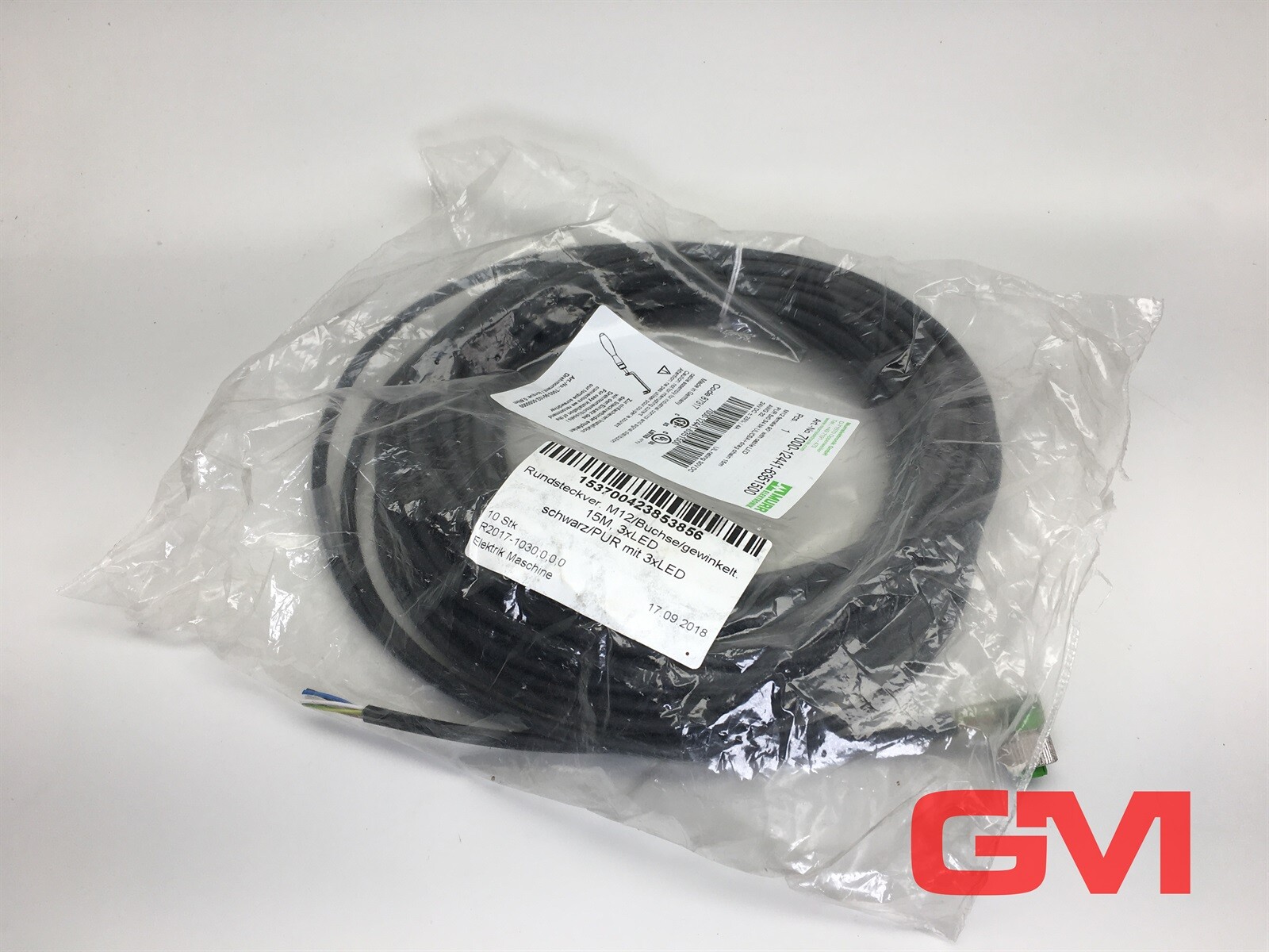 Murr Electronics Cable 7000-12441-6351500 Connection Cable 15m