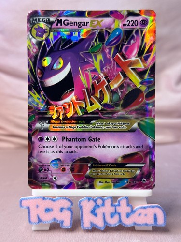 M Gengar EX 35/119 Card 'C' - HP/DMG - Phantom Forces Ultra Rare TCGKITTEN