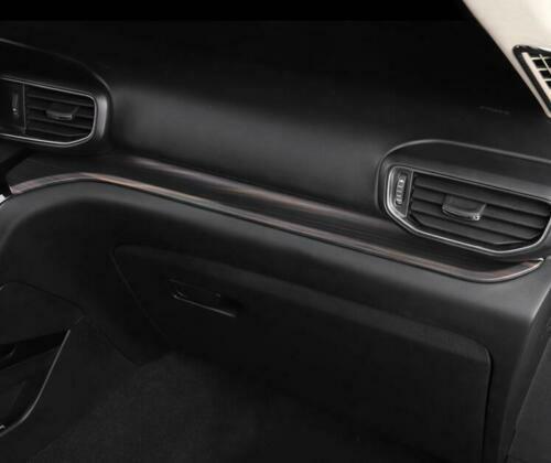 For Ford Explorer 2020-2021 Matt Wood Grain Central Console Dashboard Strip Trim - Picture 3 of 4