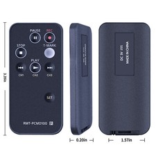 New RMT-PCMD100 Remote Control Work For Sony Voice Stereo Recorder