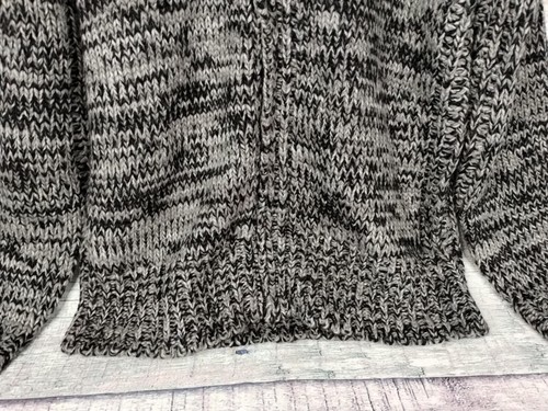 Projek Raw Men’s XL Full Zip Mock Neck Gray Black Cozy Winter Sweater NWT - Picture 5 of 23