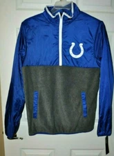 Indianapolis Colts G-III Sports by Carl Banks Advance Transitional Quarter-Zip 