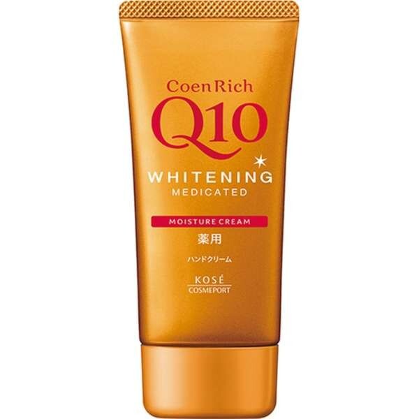 Kose Q10 Coen Rich Whitening Medicated Hand Cream - 4 Types 80g From Japan