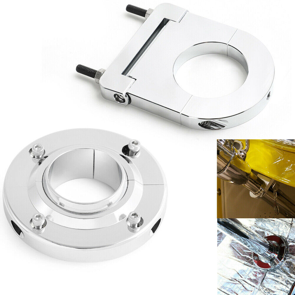 Chrome Universal 2.5 Inch Steering Column Drop & 2