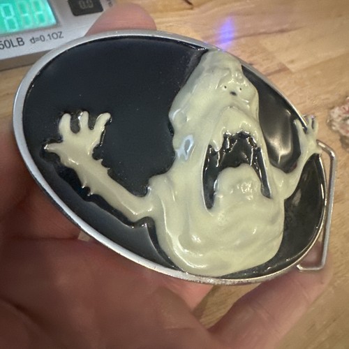 Slimer Ghostbusters Belt Buckle Ghost Official Columbia Pictures Movie Collector - 第 8/24 張圖片