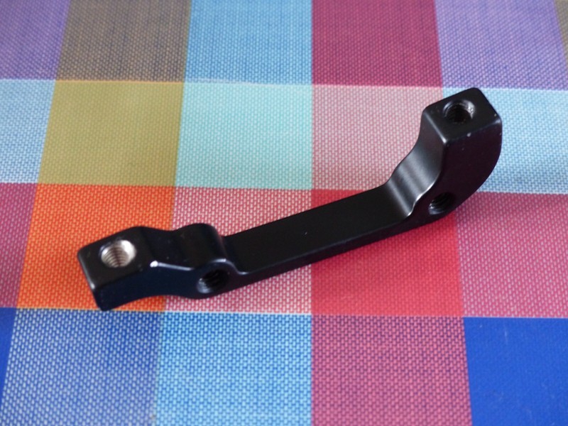Unbranded 160mm IS post-mount disc brake adapter (9.1)