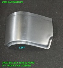 19481949195019511952 Ford F-1 Truck Rear Cab Corner Left Side---ems Auto