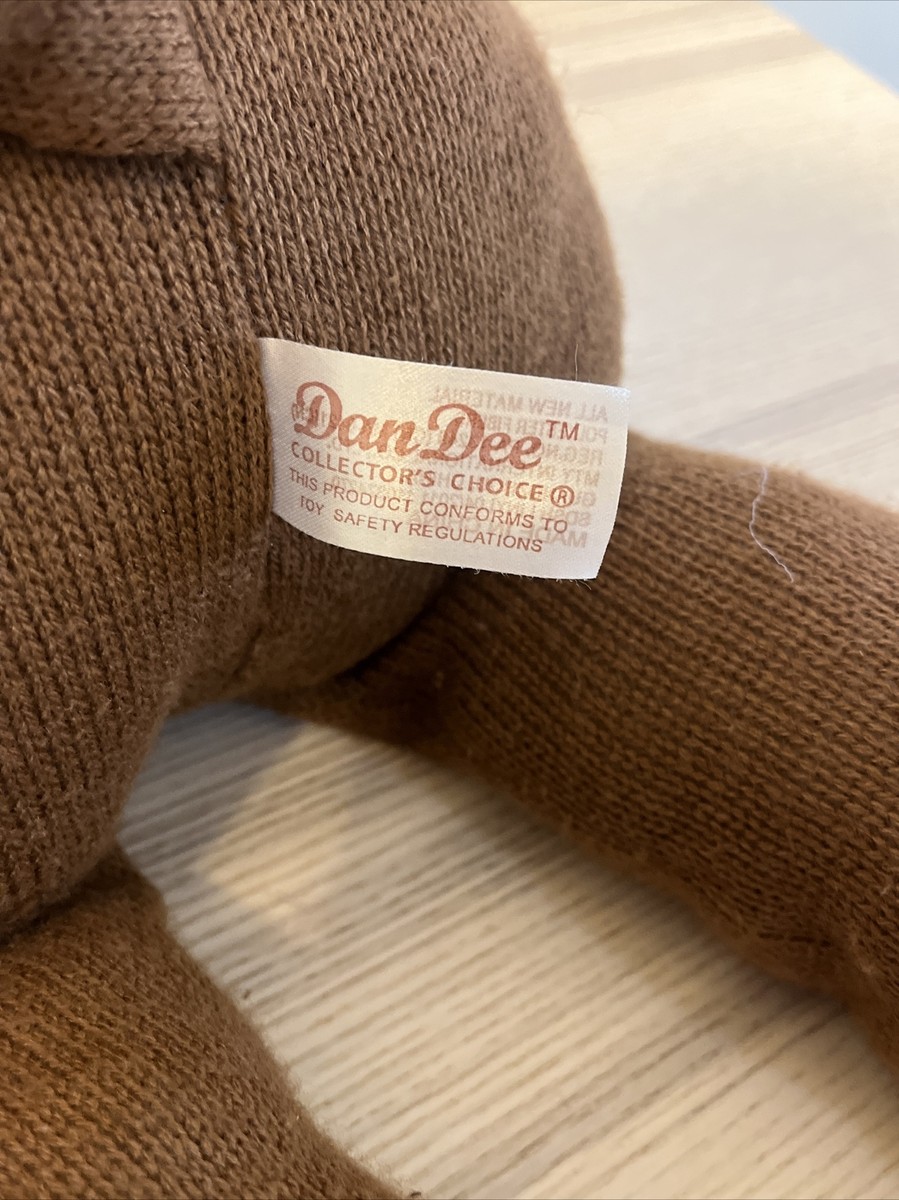 Dan Dee Dandee Collectors Choice Large Huge Sock Monkey Plush