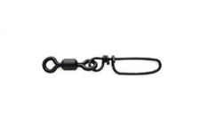 ROSCO BLACK COASTLOCK SNAP SWIVEL Size 1 - 150lb Test Pack of 1 Swivel RCS-1BL