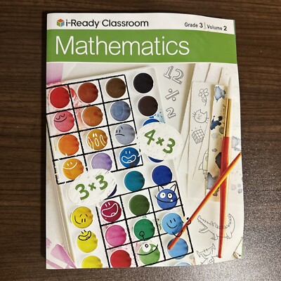 i-Ready Classroom Mathematics, Grade 3 Volume 2 Student Workbook New
