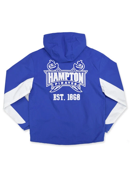 HAMPTON UNIVERSITY WINDBREAKER Hampton Pirates HBCU Windbreaker Jacket
