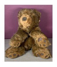 RUSS BERRIES "GREAT GRIZZLY" BROWN COLORS PLUSH/STUFFED ANIMAL - SO SOFT