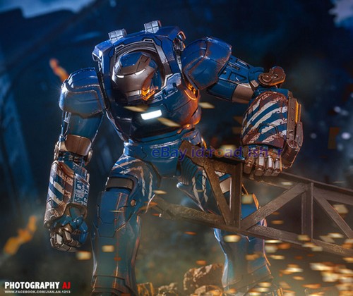 Figura de acción cómica Iron Man MK38 IGOR escala 1/12 en stock modelo 8" con LED - Imagen 14 de 23