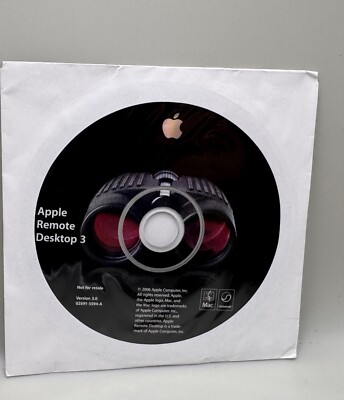 AppleSoftware Remote Desktop V.3.0 Not For Resale