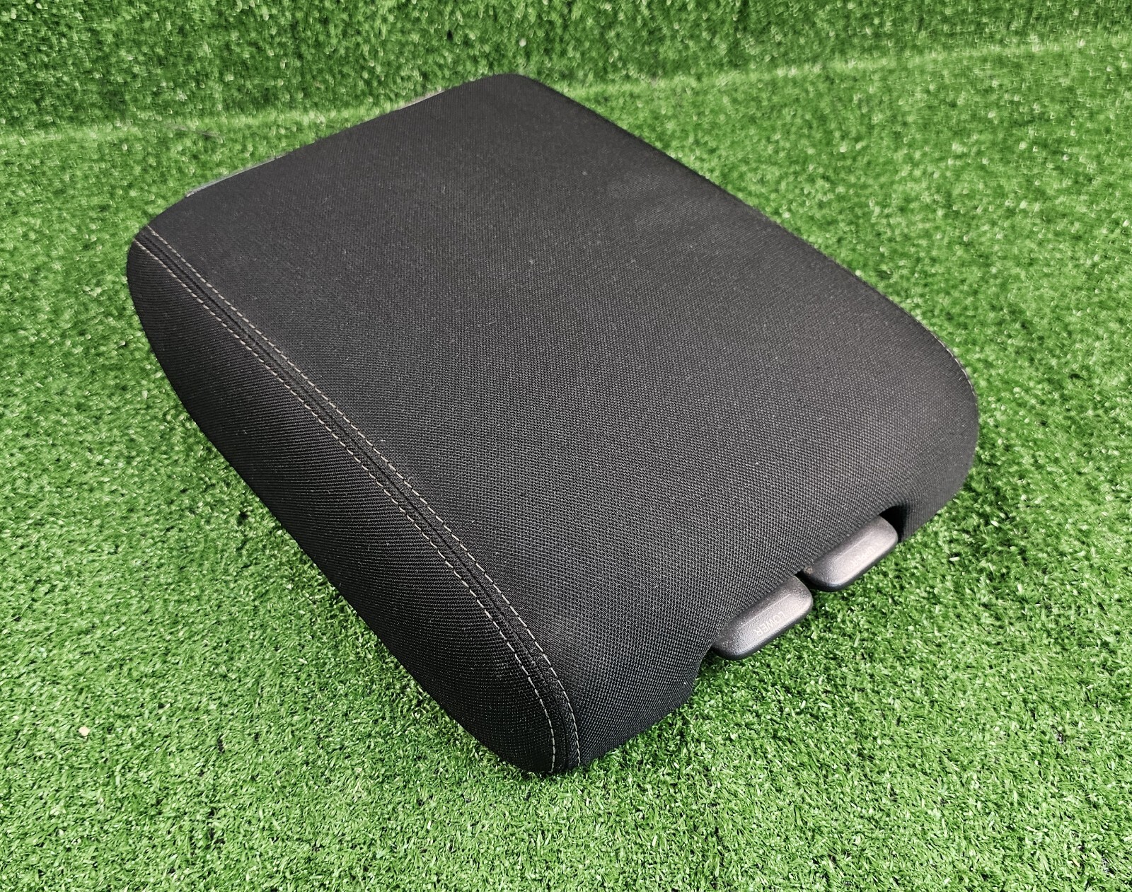 20162018 Nissan Pathfinder Center Console Lid Armrest Black Cloth