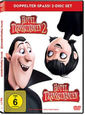2 DVDs * HOTEL TRANSSILVANIEN 1 + 2 IN EINER BOX  # NEU OVP - Transilvanien 