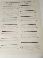 1932 print advertising vintage Hunting & Riding WHIPS Java   Luray   Battle Bomb