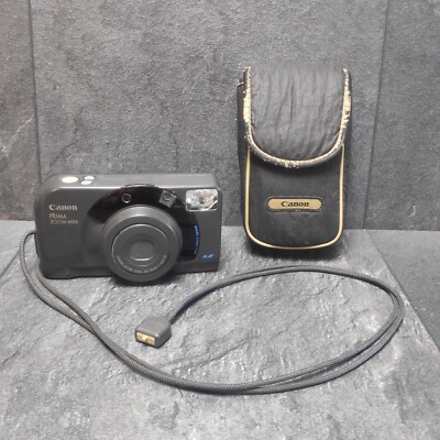 Canon Prima Zoom Mini Kompakt Kamera 35mm | 38-76mm Vintage Retro Schwarz