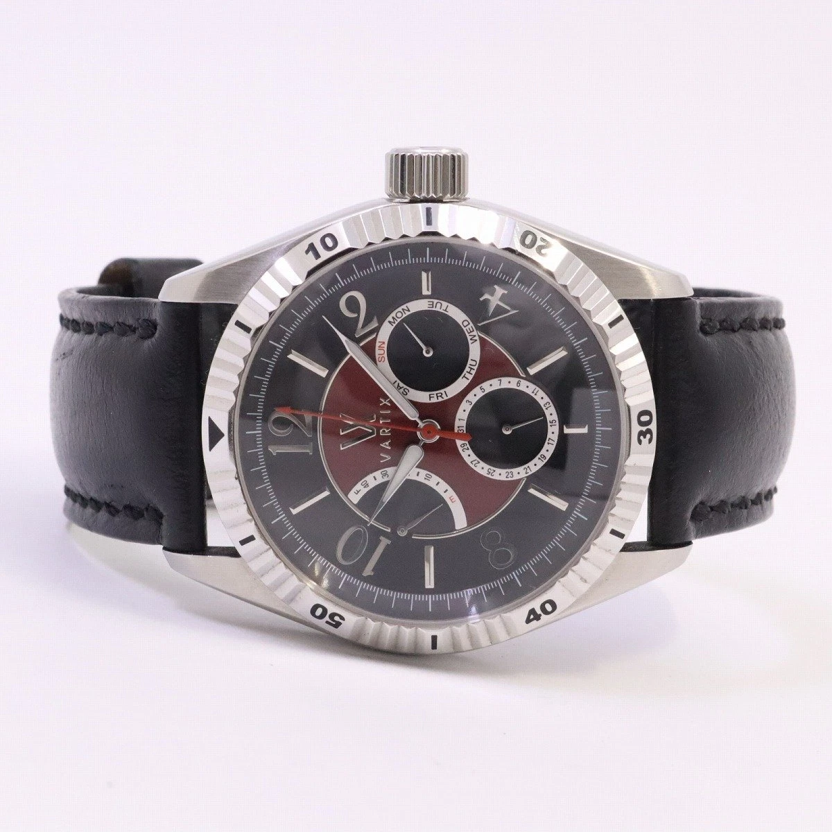 VARTIX ALIVE G704 Automatic winding ruby rews black dial WA2VN watches used