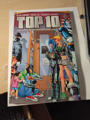 H2 TOP 10 Book 2 Americas best comics Alan Moore Gene Ha Zander Cannon book