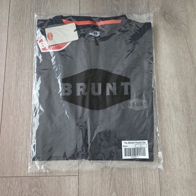 Brunt Men's The Martin Pocket Tee Short Sleeve Size L Black 