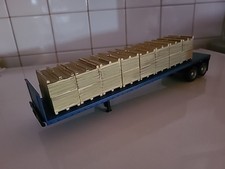 REMORQUE DE SEMI SEULE : REMORQUE PLATEAU Echelle 1/43e neuf