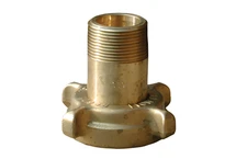 REGO 3191 Brass Hose Coupling 1-1/4" MNPT x 2-1/4" Female ACME Propane LP