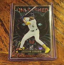 2025 Donruss - Jackson Chourio - Red Xplosion Unleashed  SP 31/99 #10 Brewers