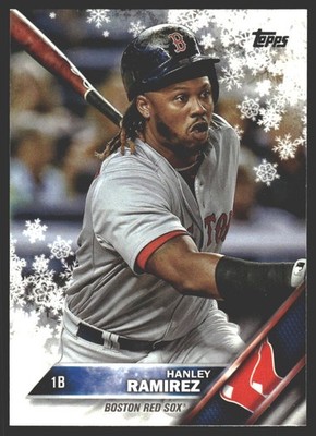 Hanley Ramirez #HMW106 2016 Topps Holiday Boston Red Sox