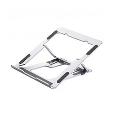 Portable Foldable Laptop Stand Aluminum Alloy Adjustable Height 10-15.6"