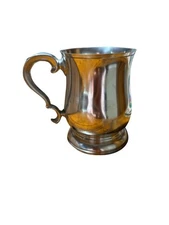 Vintage Williamsburg Stieff Pewter Beer Stein Tankard Mug CW55-25