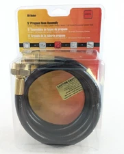 Mr. Heater F273710 400 to 600 PSI Brass Fittings Propane Hose Assembly 5 ft.