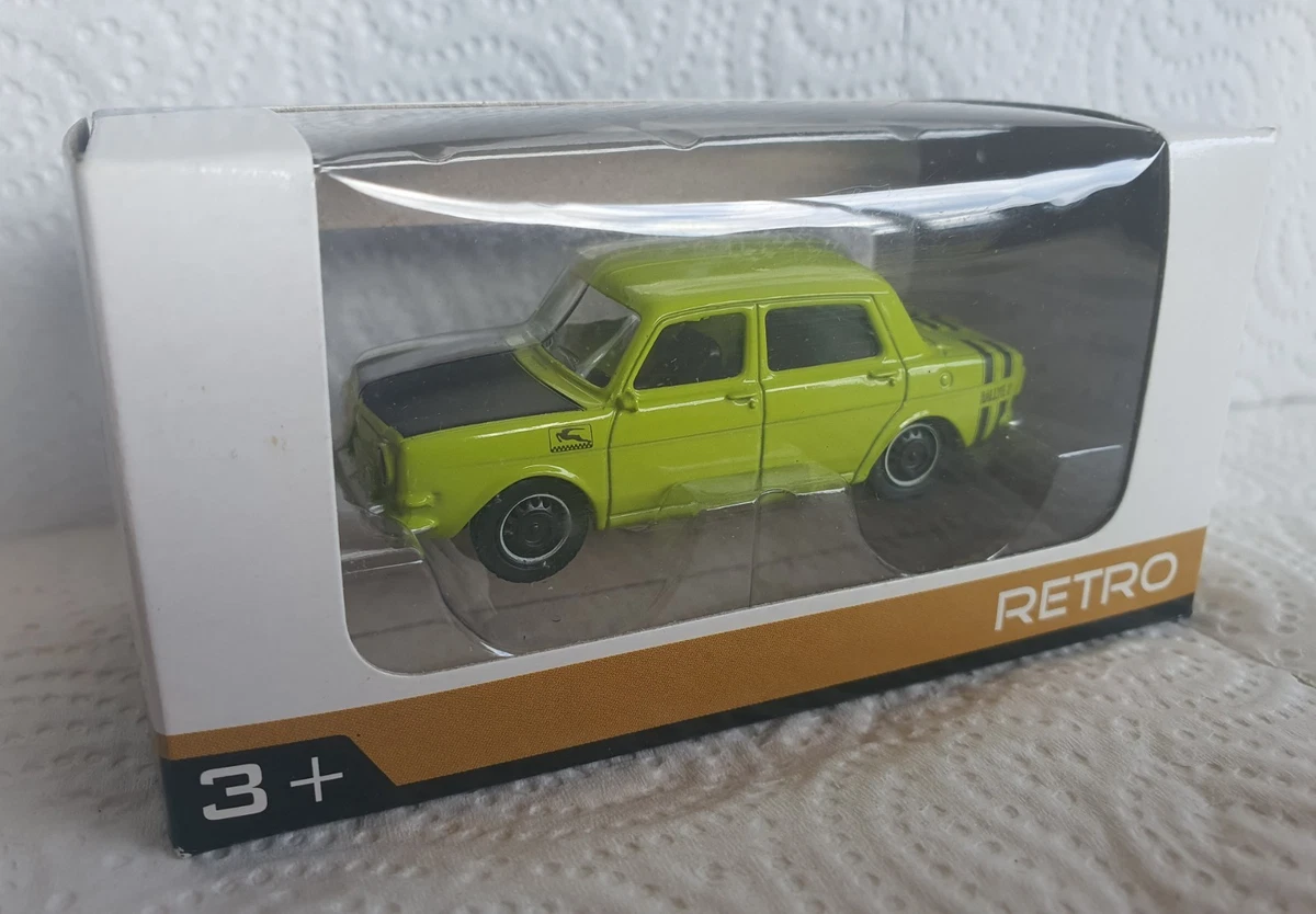 Simca 1000 Rallye 2 1976 Vert De Course Modèle 1:18 185715 NOREV