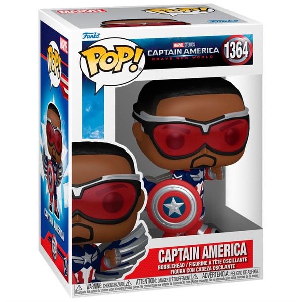 POP Figure Marvel Captain America Brave New World Captain America-image