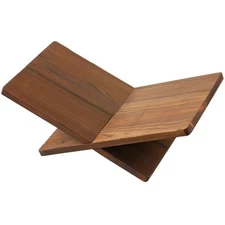 Book Stand for Reading - Solid Wood Book Holder for Open and Closed Books, Co